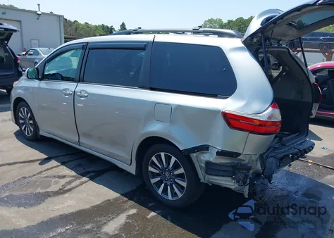 2019 Toyota Sienna Xle 7 Passenger из США, поврежденный, VIN 5TDDZ3DC2KS210385